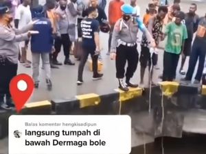 Viral Polisi di Mimika Papua Buang Botol Plastik ke Laut, Kapolsek Ditegur Viral Polisi di Mimika Papua Buang Botol Plastik ke Laut, Kapolsek Ditegur