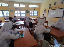 Siswa di Majalengka Antusias Ikuti Uji Coba Pembelajaran Tatap Muka
