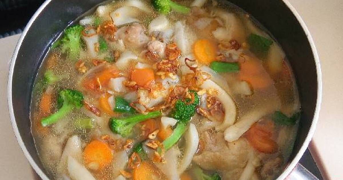 Sup Jamur nikmat untuk menu sahur pertama/cookpad.com