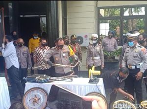 Meresahkan, 237 Motor Diamankan Saat Aksi Balap Liar di Nganjuk Meresahkan, 237 Motor Diamankan Saat Aksi Balap Liar di Nganjuk