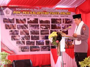 Ke Ponpes Salafiyah di Banten, Kapolri Ingatkan Jangan Mau Dipecah Belah!
