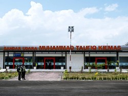 Bandara Pekon Serai Resmi Ganti Nama Jadi Muhammad Taufiq Kiemas