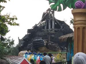 Patung King Kong di Jatim Park 2 Rusak Imbas Gempa M 6,1 Malang