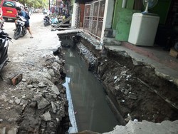 Sempat Dicek Bobby, Parit Penyebab Banjir Medan Belum Selesai Diperbaiki