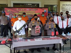 Polisi Gerebek Home Industry Senjata Api Rakitan di Banyuwangi
