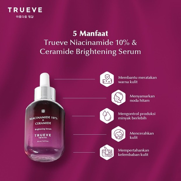 Trueve Niacinamide 10% & Ceramide Brightening Serum
