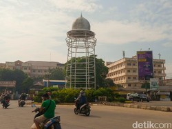 Penjelasan Pemprov Banten soal Viral Tugu Pamulang Beda dengan Desain