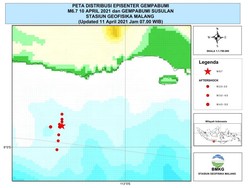 BPBD Jatim: 35 Orang Jadi Korban Gempa Malang, 8 Warga Meninggal