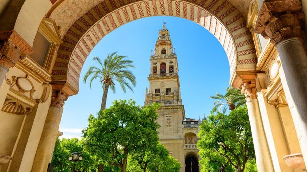 Great Mosque of Cordoba The Mosque-Cathedral of Cordoba, Mezquita. It was built by the Visigoths in 711 and it was converted to a Roman Catholic church, in the 16th century. It is one of the oldest structures still standing from the time Muslims in the late 8th century. Its a World Heritage Site since 1984.