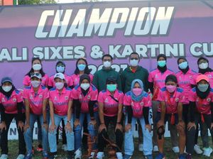 Bali Juara Turnamen Cricket Kartini Cup