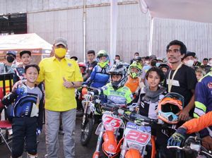 Bamsoet Buka Putaran Pertama BOS Junior Motocross Championship 2021