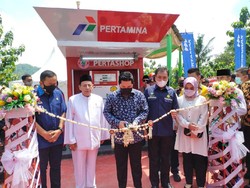 Wujudkan Mandiri Ekonomi, Pertamina Bangun Pertashop di Pesantren
