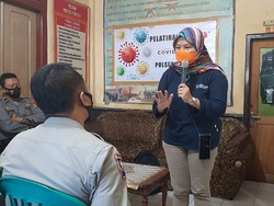 Polsek Sumbawa-UPT Puskesmas Gelar Pelatihan Tracer COVID-19