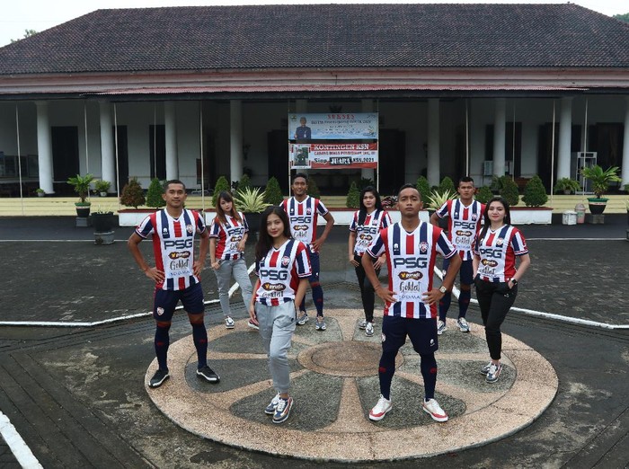 PSG Pati merilis jersey kandang, Minggu (11/4/2021).