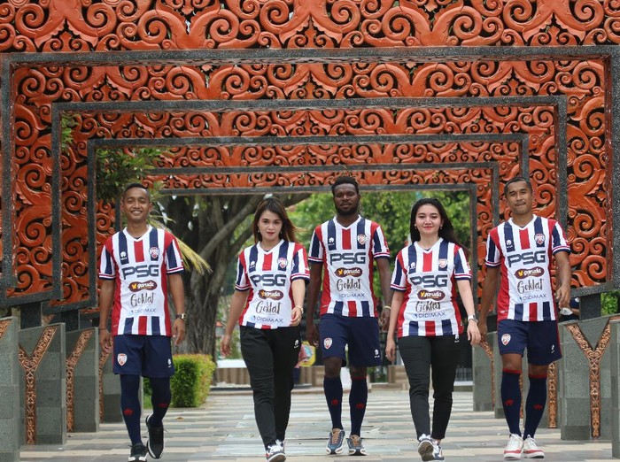 PSG Pati merilis jersey kandang, Minggu (11/4/2021).