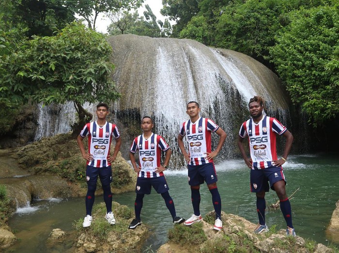PSG Pati merilis jersey kandang, Minggu (11/4/2021).