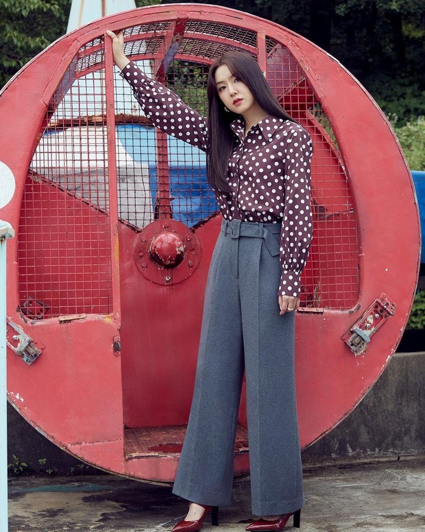 Seo Ji Hye/instagram.com/jihye8024 Seo Ji Hye tampil fashionable/instagram.com/jihye8024