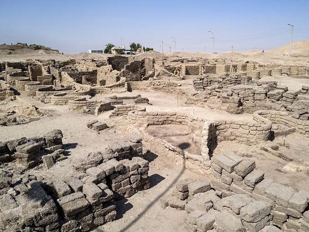 Mesir Temukan Kota Emas yang Hilang, Peninggalan Firaun 3.000 Tahun Silam