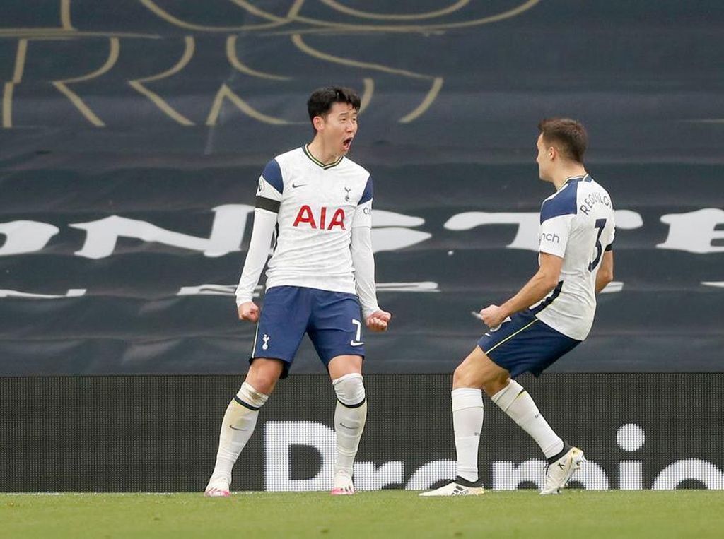 Babak Pertama, Son Heung-Min Bawa Spurs Ungguli MU 1-0