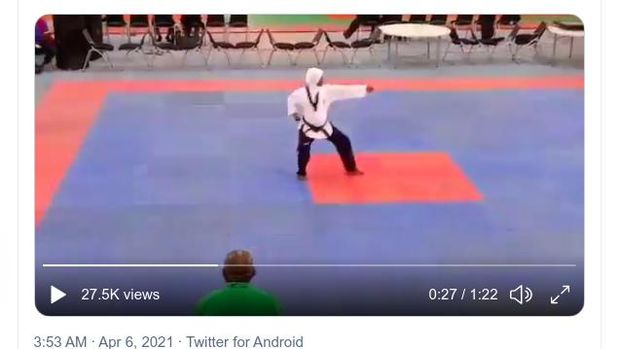 Atlet Taekwondo Nigeria hamil