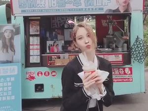 Banjir Dukungan, Seohyun SNSD Dapat Kiriman Food Truck