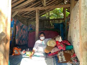 Cerita Nenek Sukini Tidur di Kandang Kambing Usai Rumahnya Ambruk Kena Gempa