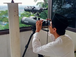 Hilal Terlihat di Bukit Condrodipo Gresik