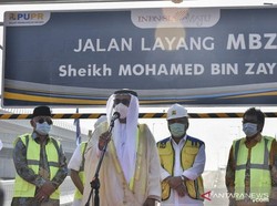 Syekh Mohamed bin Zayed Jadi Nama Tol Layang, Lihat Mesranya RI-UEA