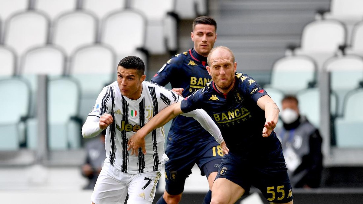 Juventus menang 3-1 atas Genoa. (Foto: Getty Images/Valerio Pennicino)