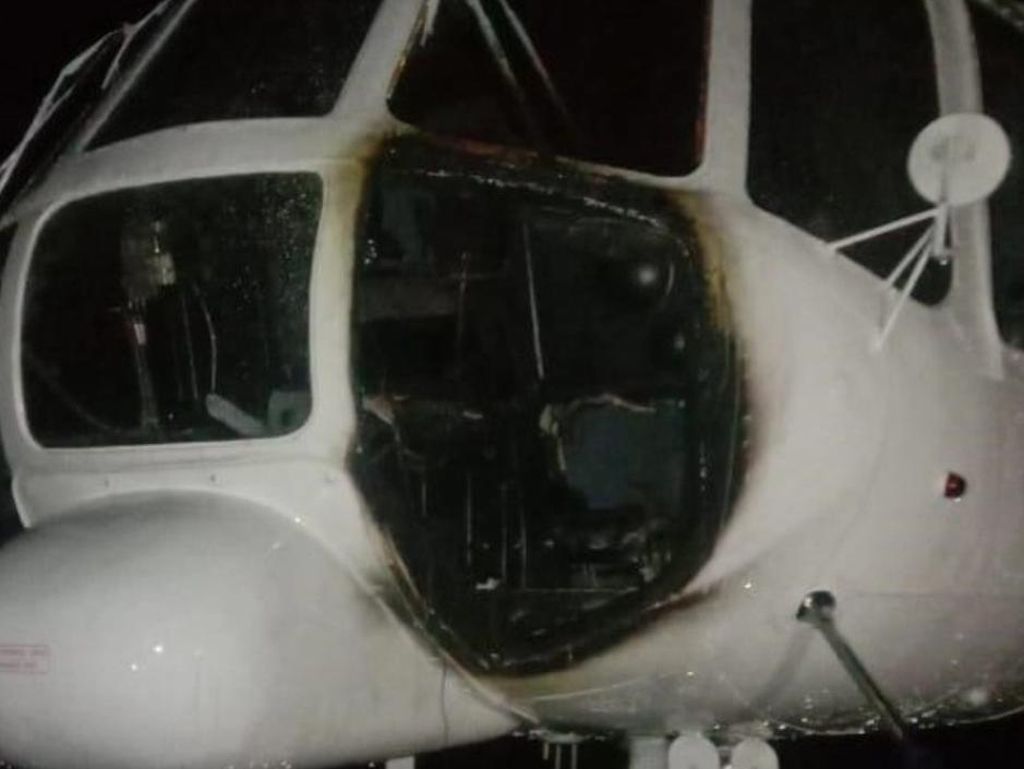 KKB Bakar Helikopter di Bandara Ilaga Papua, Sempat Baku Tembak dengan TNI