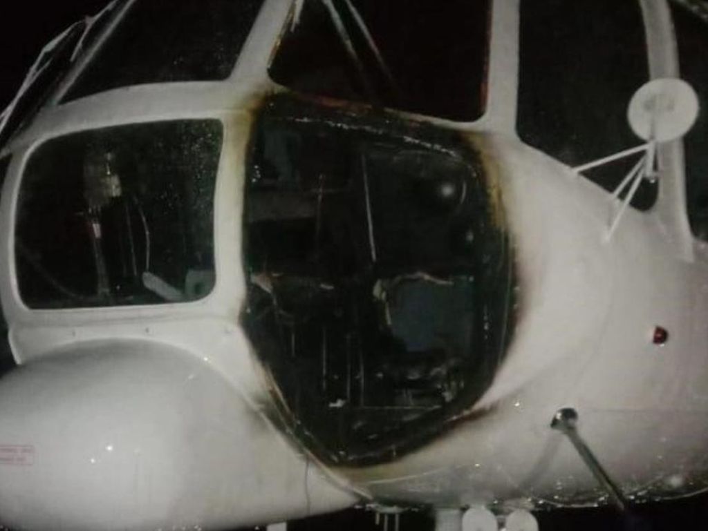 KKB Bakar Helikopter di Bandara Ilaga Papua, Sempat Baku Tembak dengan TNI KKB Bakar Helikopter di Bandara Ilaga Papua, Sempat Baku Tembak dengan TNI
