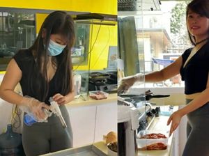 Mantan Model yang Cantik dan Seksi Ini Tak Gengsi Jualan Rice Bowl Mantan Model yang Cantik dan Seksi Ini Tak Gengsi Jualan Rice Bowl