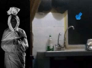 Merinding! Netizen Lihat Bayangan Pocong Mengintip di Jendela Dapur Merinding! Netizen Lihat Bayangan Pocong Mengintip di Jendela Dapur