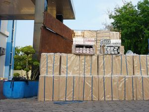 3 Penyelundup 3,3 Juta Rokok Ilegal Senilai Rp 5,9 M Ditangkap di Aceh