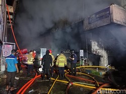 Kebakaran Pasar Inpres di Pasar Minggu Diduga Dipicu Arus Pendek