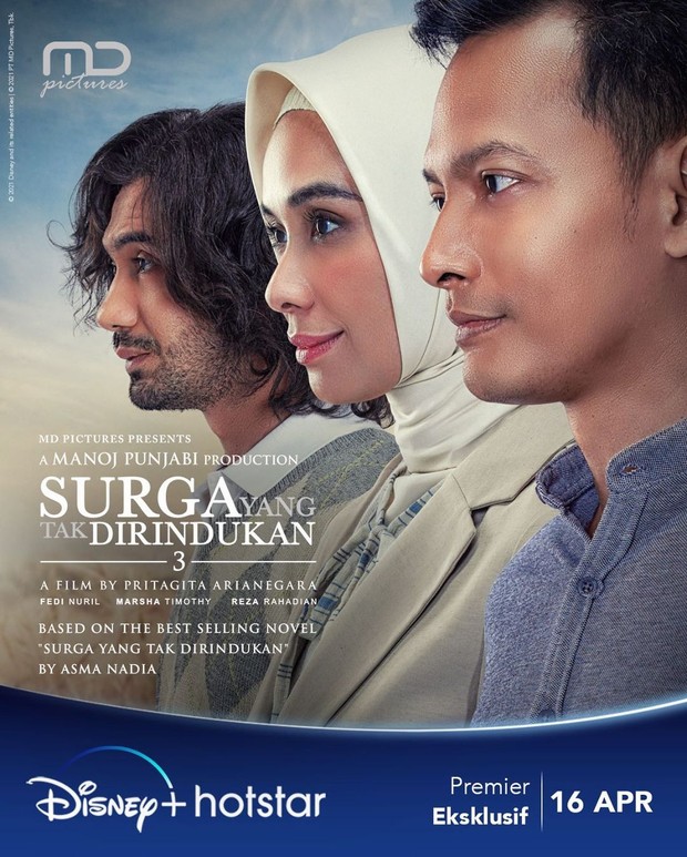 Surga Yang Tak Dirindukan 3/sumber: Instagram.com/filmsytd Film surga yang tak dirindukan 3