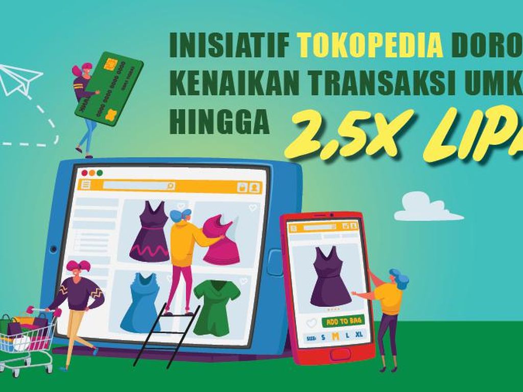 Inisiatif Tokopedia Dorong Transaksi UMKM Medan Naik hingga 2,5 Kali Inisiatif Tokopedia Dorong Transaksi UMKM Medan Naik hingga 2,5 Kali