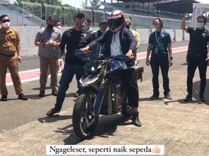 Jajal Motor Listrik Adventure, Wagub Jabar: Ngageleser Seperti Naik Sepeda