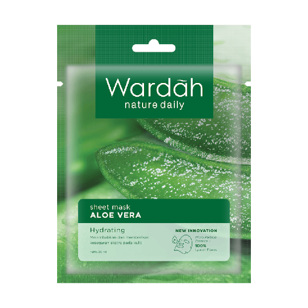 Wardah Nature Daily Sheet Mask / foto: wardahbeauty.com