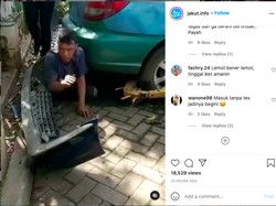 Waduh, Sparepart Mobil yang Terparkir di IRTI Monas Digasak Maling