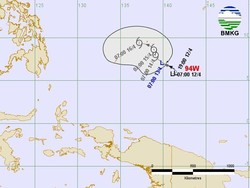 BMKG: Waspada, Jangan Anggap Sepele Bibit Siklon Tropis 94W!