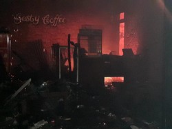 Kafe di Situbondo Hangus Terbakar, Kerugian Lebih Rp 100 Juta