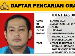 Saiful Basri, DPO Teroris Pembuat Bom Menyerahkan Diri di Jaksel