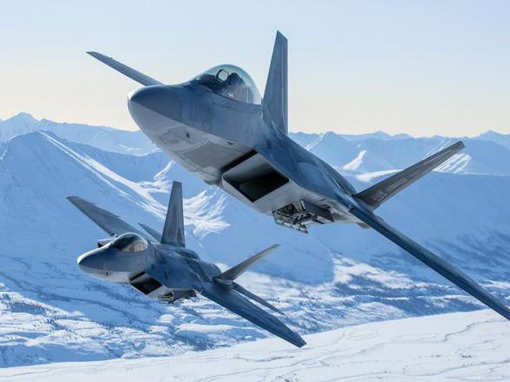 Sangarnya F-22 Raptor, Inspirasi Jet Tempur Indonesia-Korsel Sangarnya F-22 Raptor, Inspirasi Jet Tempur Indonesia-Korsel