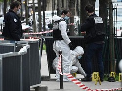 Pelaku Penembakan Brutal di Depan RS Paris Tengah Diburu Polisi