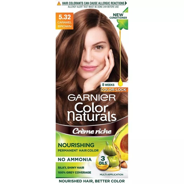 Garnier Color Naturals mengandung tiga minyak alami /shoope.co.id