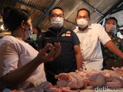 Hari Pertama Puasa, Mendag-RK Pantau Harga Kebutuhan Pokok di Bandung