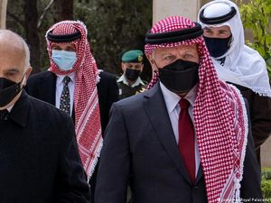 Krisis Mereda, Raja Yordania dan Pangeran Hamzah Ziarah Bersama