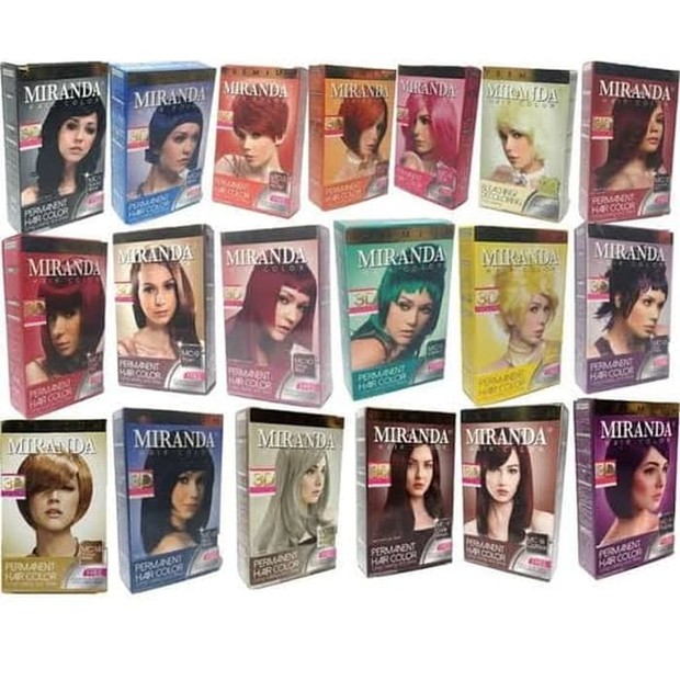 Miranda Hair Color mengandung ekstrak kondisioner /tokopedia.com