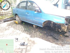 Pencuri Onderdil di Monas Kepergok Dishub, Lalu Kabur dengan Aksi Parkour Pencuri Onderdil di Monas Kepergok Dishub, Lalu Kabur dengan Aksi Parkour